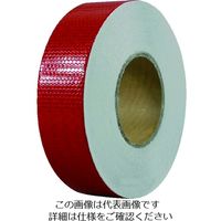 セーフラン安全用品 セーフラン 高輝度反射テープ 赤 幅50mm×50m 14354 1巻 206-8982（直送品）