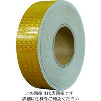 セーフラン安全用品 セーフラン 高輝度反射テープ 黄 幅50mm×50m 14353 1巻 206-8981（直送品）