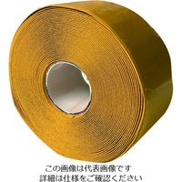 セーフラン安全用品 セーフラン 高耐久反射ラインテープ 100×2mm 20m 黄 12377 1巻 206-8947（直送品）