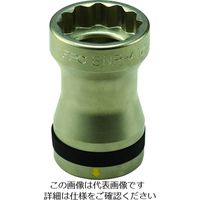 フラッシュツール FPC ナットランナー用ボール付ソケット 差込25.4mm