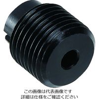 TRUSCO NC旋盤用ストレートシャンクコレットホルダ クーラント用バックアップスクリュー ER25用 BK-ER25C-M18P1.5 1個（直送品）