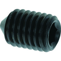 トラスコ中山 TRUSCO 六角穴付止めねじ とがり先 黒染め M10×15 11本入 B127-1015 1パック(11本)（直送品）