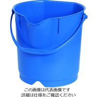 バーテック バーキュートプラス カラーバケツ 9L 青 BCPーCB9B 69801022 1個 195-3998（直送品）