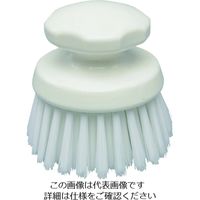 バーテック バーキュートプラス ハンドブラシ丸型 ソフト白 BCPーRHSB3W 69541341 1本 201-8448（直送品）