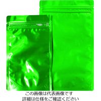 生産日本社 セイニチ 「ラミジップ」 アルミカラースタンドタイプ 緑 160×120+35 (50枚入) AL-1216GR 1袋(50枚)（直送品）