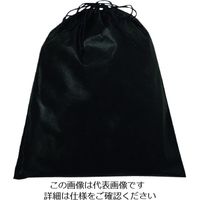 エーワン 不織布インナー巾着S 黒 KW0002AR10 1袋(10枚) 206-4706（直送品）
