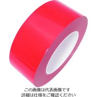 日東電工 日東エルマテ ラインテープEーCR(BC) 0.16mm×50mm×50m 赤 E-CR50R 1巻 208-2876（直送品）