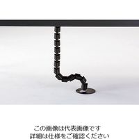 ナイキ ケーブルダクト HD15T-BK 1本 213-9216（直送品）