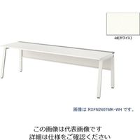 ナイキ 大型ベンチテーブル (基本型) (片面タイプ) RXFN1807K-WH 1台 212-1971（直送品）