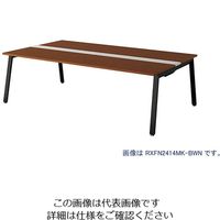 ナイキ 大型ベンチテーブル (基本型) (両面タイプ) RXFN1814K-BWN 1台 209-1839（直送品）