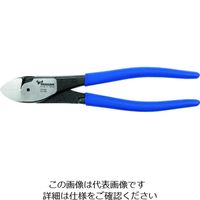 ツノダ TTC 電工パワーニッパー(薄刃) 200mm PW-334 1丁 215-6121（直送品）