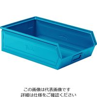 Fami メタルパーツバスケット ブルー 20.0L 外寸300×500×145 SLS570000204 1個 214-6114（直送品）