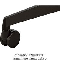 ナイキ 双輪キャスター (SLE型) SLSC60-BK 1個 212-1987（直送品）