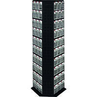 Shuter 回転パーツスタンド 1280mm 90引出し 黒色 RFO-690-BK 1台(1個) 194-8050（直送品）