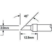 オーケー・インターナショナル メトカル Metcal MXシリーズ チップカートリッジ STTC-J003C 1本 146-9224（直送品）