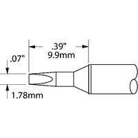 オーケー・インターナショナル メトカル Metcal MXシリーズ チップカートリッジ STTC-037 1本 849-7051（直送品）