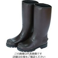 トラスコ中山 TRUSCO 防寒レインブーツ ブラウン L TR100MU-BR-L 1足 195-1361（直送品）