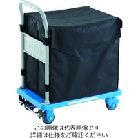 TRUSCO 樹脂台車 グランカートサイレント CHBハンドトラックボックス付 TPX 161