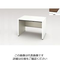 ナイキ 平デスク (パネル脚タイプ・浅型引出し付) XEHH117FP-S-WWN 1台 209-1544（直送品）