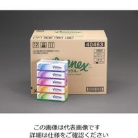 エスコ ティッシュペーパー(クリネックス/60箱) EA929A-10B 1ケース(60箱)（直送品）