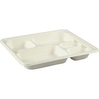 パックスタイル WB麦バガス弁当 24ー20A ラミ 300枚(50×6) 653880 1ケース(300枚入(50枚×6袋))（直送品）