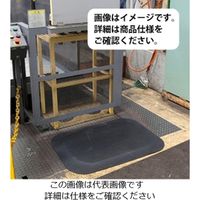 ルドローコンポジッツコーポレーション ニトリル クッションマット KN3360BK 1枚（直送品）