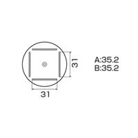 白光 A1203B ノズル/QFP 35MM X 1個（直送品）