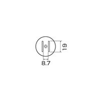 白光 A1259B ノズル/SOP13X28用 1個（直送品） - アスクル