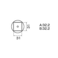 白光 A1265B ノズル/QFP32X32用 1個（直送品）