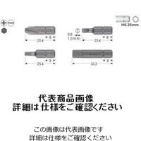 ベッセル（VESSEL） B33（+）3X25.4 G ドライバービット B33（+）3X25.4G 1セット（10本）（直送品）