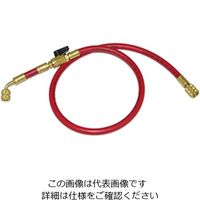 FUSO 異径チャージホース5/16”Fメスムシ押付バルブ付x1/4”Fメスチャージホース150cm