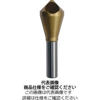HSSカウンターシンク No.21911ー1 90°穴明 HSS TiNコーティング 21911ー1 ー 14.0 21911-1-14.0（直送品）