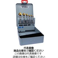 WEBA HSSカウンターシンク No.1~7 90°3枚刃 HSS 6本組セット No