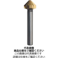 HSSカウンターシンク No.19090ー1 90°3枚刃 HSS TiNコーティング 19090ー1 ー 8.0 19090-1-8.0（直送品）