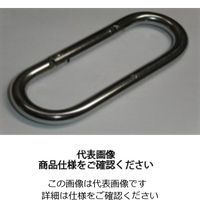 ひめじや 鉄クローム プチカラビナ (W2441) P-5C 1セット(30個)（直送品）