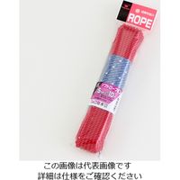 高木綱業 ソフトロープ 赤 22ー1232 1セット(10個)（直送品）