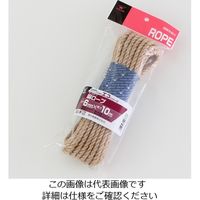 高木綱業 ECOホームロープ 麻 22ー2373 1セット(10個)（直送品）