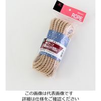 高木綱業 ECOホームロープ 麻 22ー2383 1セット(10個)（直送品）