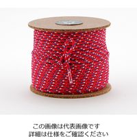 高木綱業 ストラップロープ 赤 ボビン巻 22ー7204 1セット(3個)（直送品）