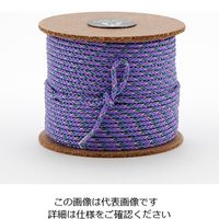 高木綱業 ストラップロープ 紫 ボビン巻 22ー7206 1セット(3個)（直送品）