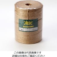 高木綱業 麻ひも 14×3 茶 大玉 22ー8403 1セット(10個)（直送品）