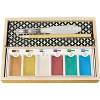 ヤマコー 写人メタリックスケッチセット桐箱入り 79289 1セット（直送品）