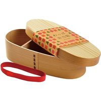 ヤマコー 曲げわっぱ弁当箱 スリム 80182 1個