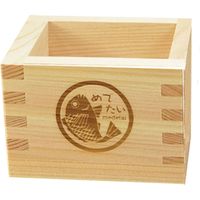 ヤマコー ひのき縁起桝 めで鯛 83838 1個（直送品）