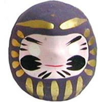 ヤマコー 風水だるまさん 紫 85045 1個（直送品）