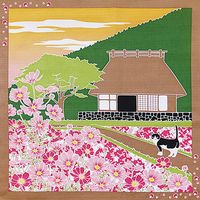 ヤマコー たまのお散歩 小風呂敷 秋桜 88593 1個（直送品）