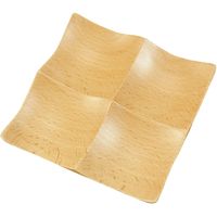 ヤマコー Naturalist スクエアプレート 4ッ仕切り 89649 1個（直送品）