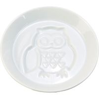 ヤマコー 浮絵小皿 10枚セット ふくろう 89821 1セット（直送品）