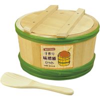 ヤマコー 手作り味噌用熟成桶 約1.5Kg用 89978 1個（直送品）