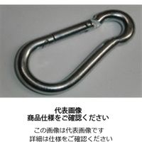 ひめじや（HIMEJIYA） 鉄ユニクロ スプリングフック S （W2450） WS-10 1セット（10個）（直送品）